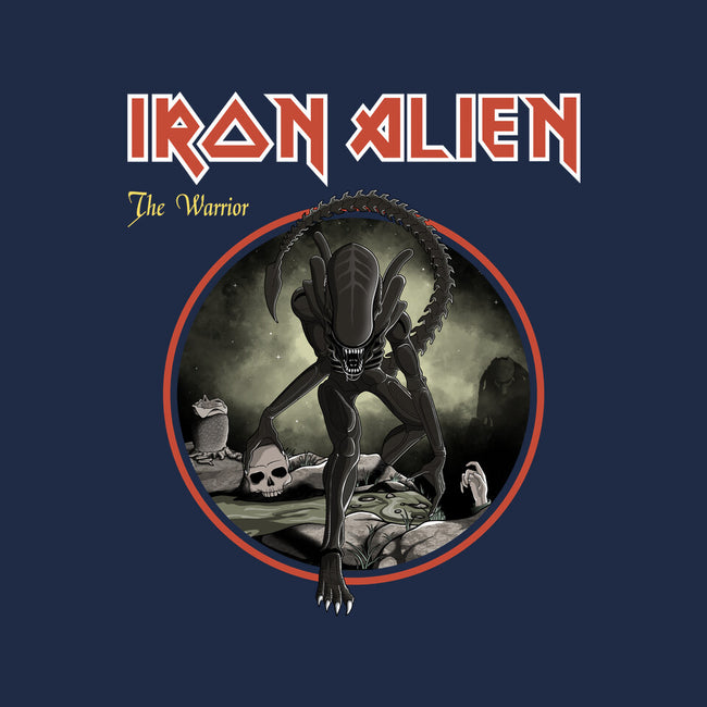 Iron Alien-Mens-Basic-Tee-retrodivision