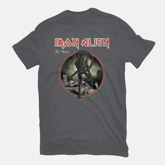 Iron Alien-Mens-Basic-Tee-retrodivision