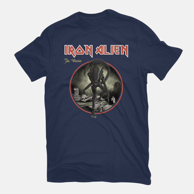Iron Alien-Mens-Basic-Tee-retrodivision