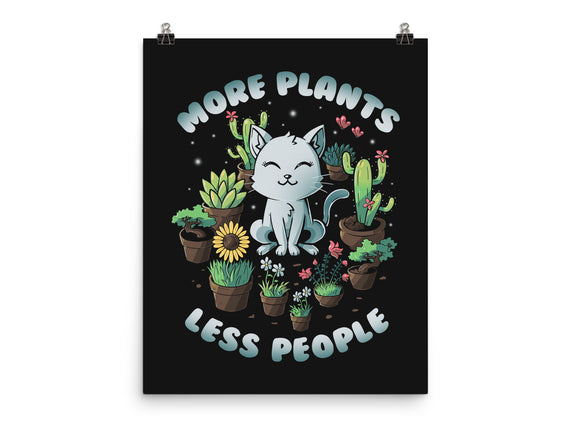 More Plants Less People
