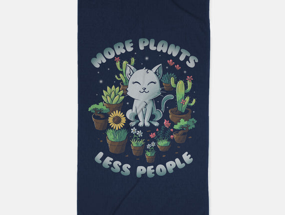 More Plants Less People