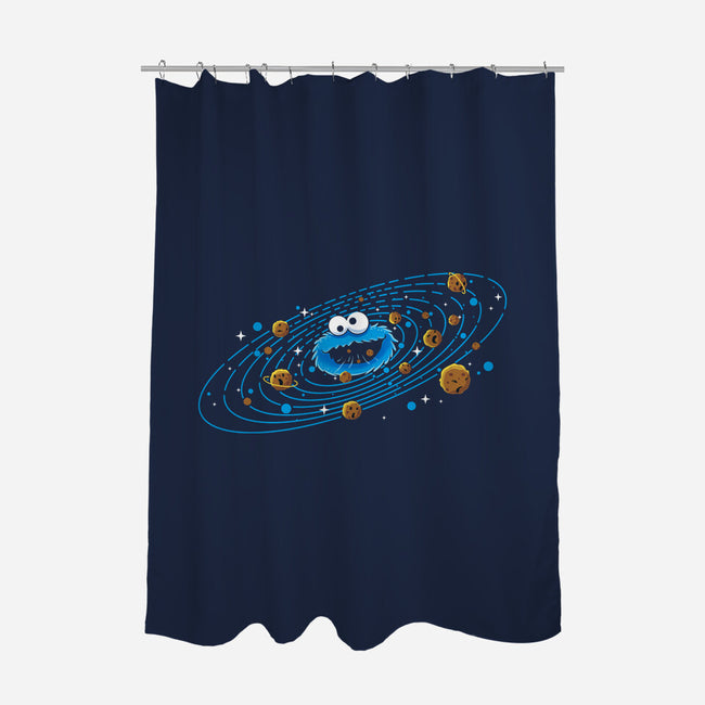 Cookie Orbit-None-Polyester-Shower Curtain-erion_designs