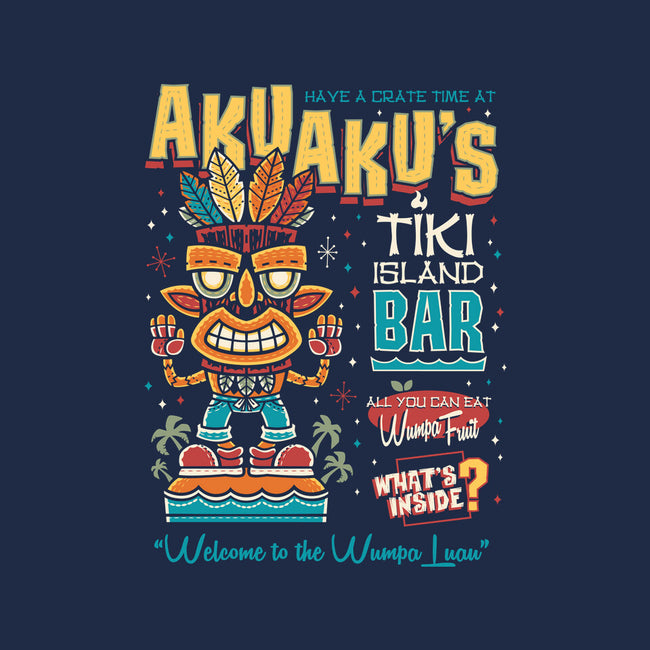 Aku Aku's Tiki Island-Mens-Heavyweight-Tee-Nemons