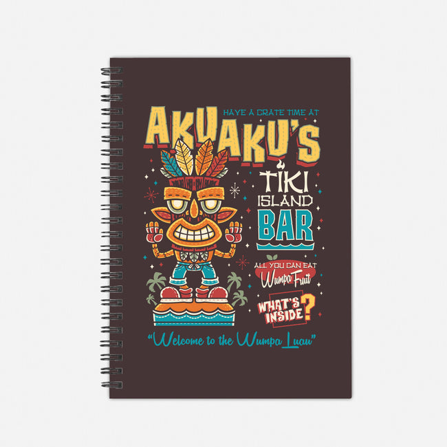 Aku Aku's Tiki Island-None-Dot Grid-Notebook-Nemons