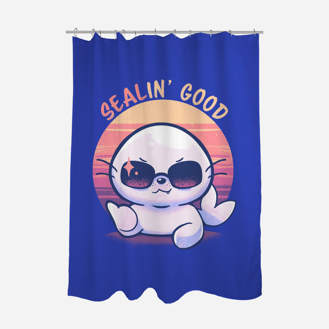 Sealin Good-None-Polyester-Shower Curtain-TechraNova