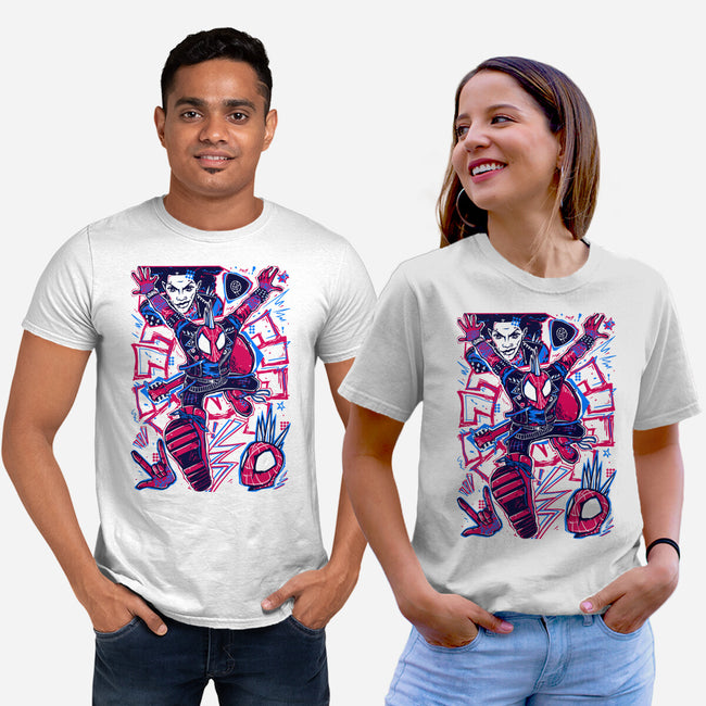 Hobie Brown Spider Punk-Unisex-Basic-Tee-Panchi Art