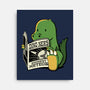 Jurassic News-None-Stretched-Canvas-tobefonseca