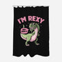 I'm Rexy-None-Polyester-Shower Curtain-tobefonseca