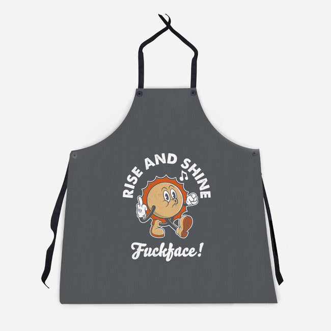 Rise And Shine-Unisex-Kitchen-Apron-Nemons