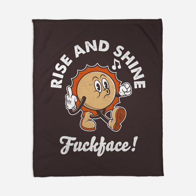 Rise And Shine-None-Fleece-Blanket-Nemons