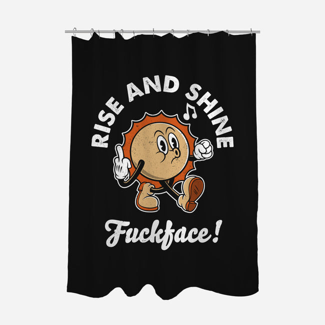 Rise And Shine-None-Polyester-Shower Curtain-Nemons