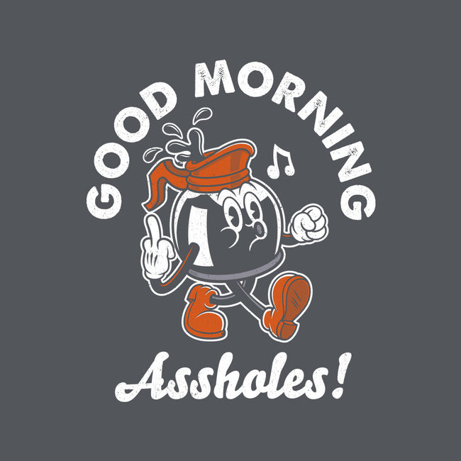 Good Morning Ahole-Womens-Basic-Tee-Nemons