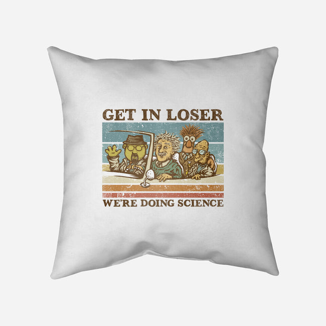 We're Doing Science-None-Removable Cover-Throw Pillow-kg07