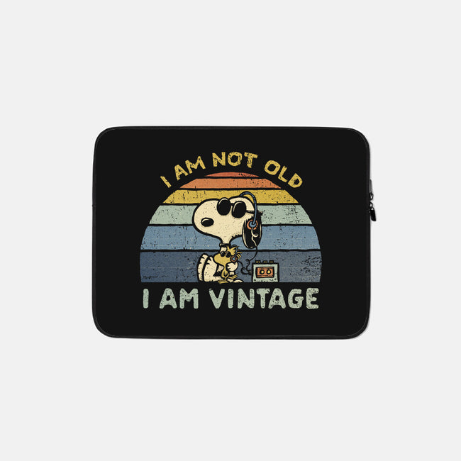 I Am Vintage-None-Zippered-Laptop Sleeve-kg07