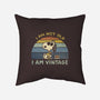 I Am Vintage-None-Removable Cover w Insert-Throw Pillow-kg07
