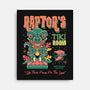 Raptor Tiki Room-None-Stretched-Canvas-Nemons