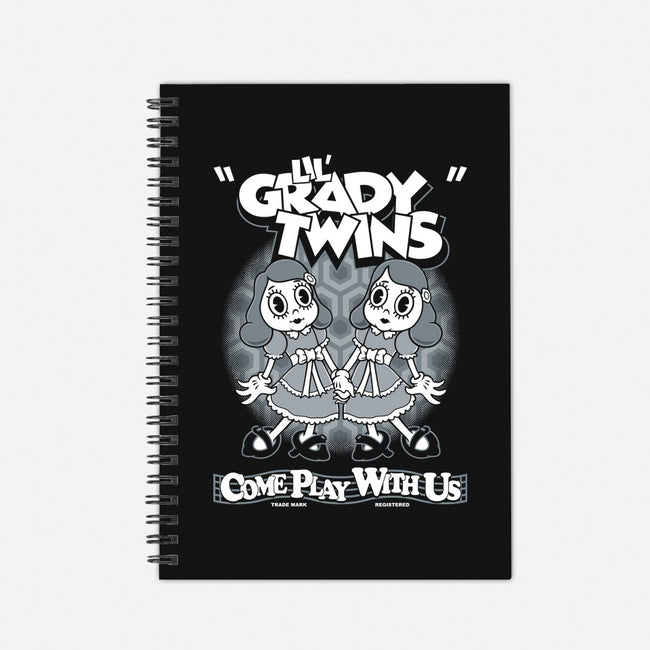 Lil' Grady Twins-None-Dot Grid-Notebook-Nemons