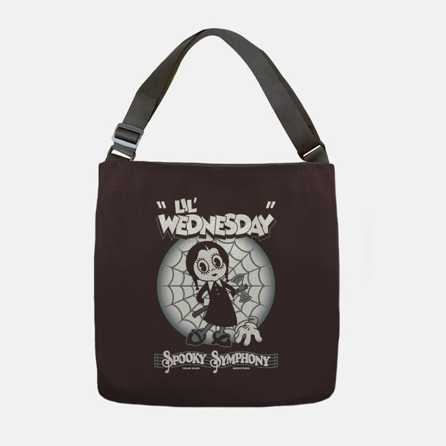 Lil' Wednesday-None-Adjustable Tote-Bag-Nemons
