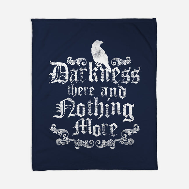 Darkness There-None-Fleece-Blanket-Nemons
