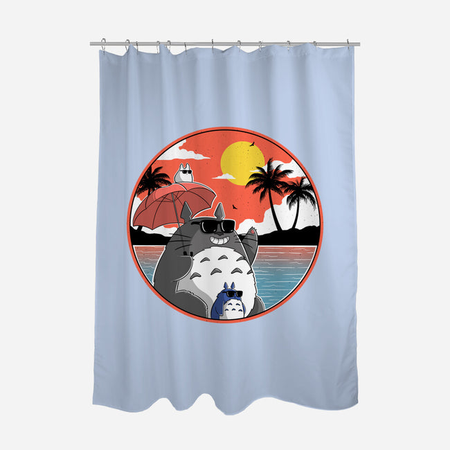 Summer Spirit-None-Polyester-Shower Curtain-Tri haryadi