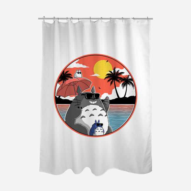 Summer Spirit-None-Polyester-Shower Curtain-Tri haryadi