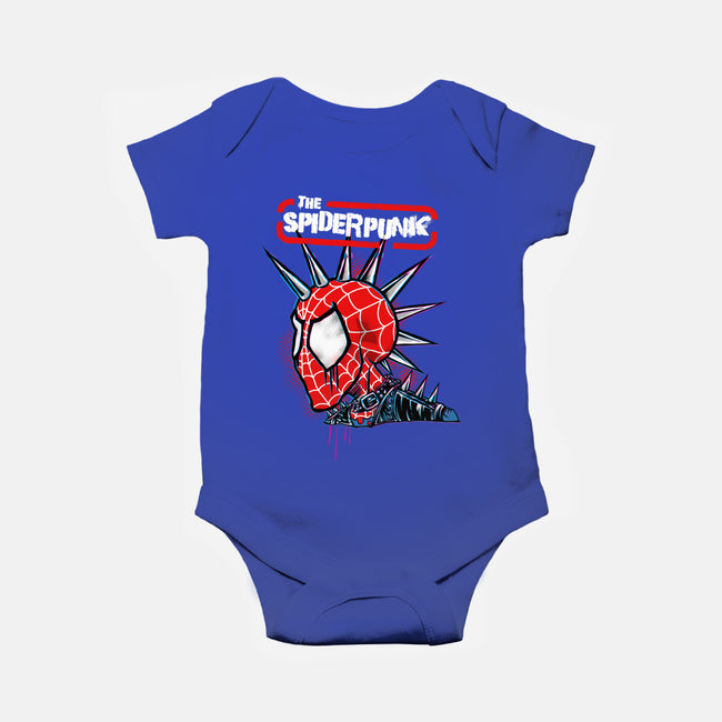 The Spiderpunk-Baby-Basic-Onesie-joerawks