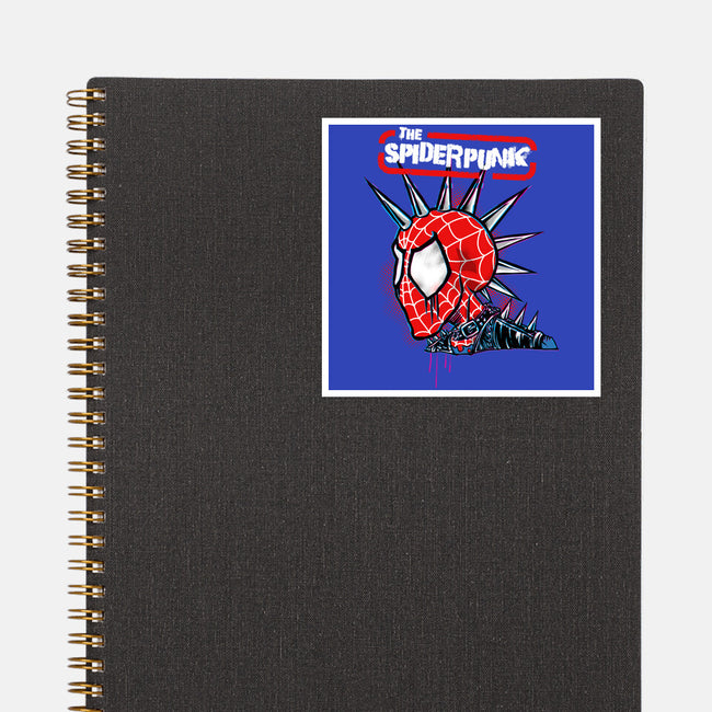 The Spiderpunk-None-Glossy-Sticker-joerawks