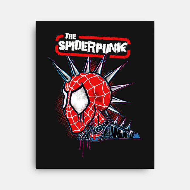 The Spiderpunk-None-Stretched-Canvas-joerawks