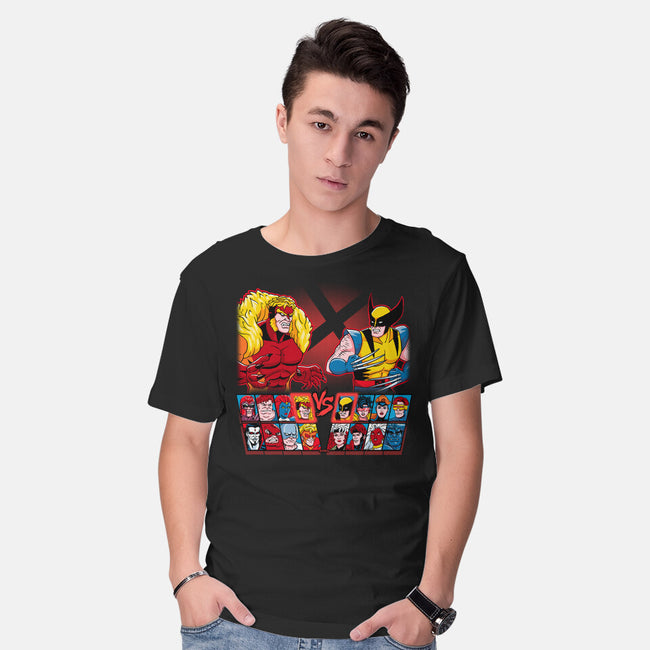 Mutant Fighter-Mens-Basic-Tee-Andriu