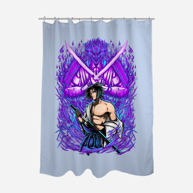 Purple Susanoo-None-Polyester-Shower Curtain-alanside