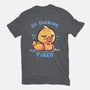 Ducking Tired-Unisex-Basic-Tee-TechraNova