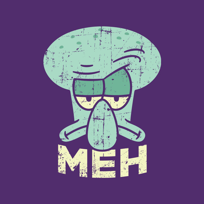 Squid Meh-None-Polyester-Shower Curtain-Xentee
