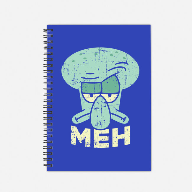 Squid Meh-None-Dot Grid-Notebook-Xentee