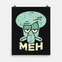 Squid Meh-None-Matte-Poster-Xentee