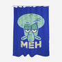 Squid Meh-None-Polyester-Shower Curtain-Xentee