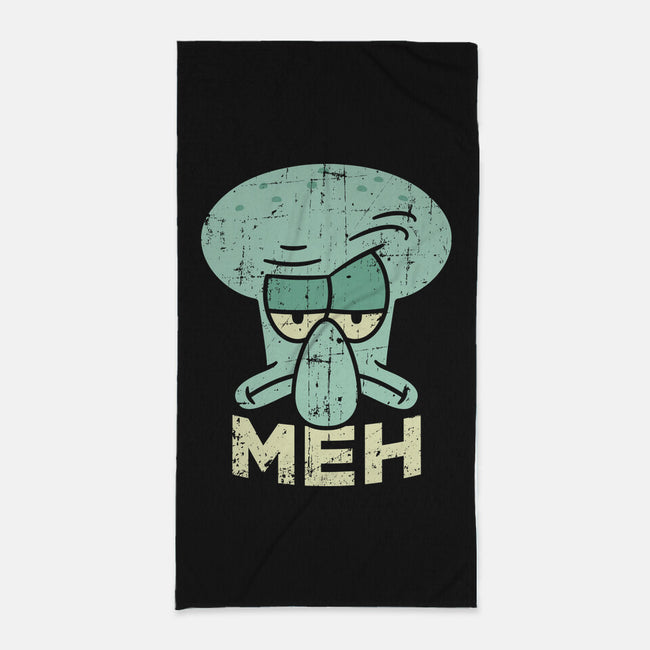 Squid Meh-None-Beach-Towel-Xentee