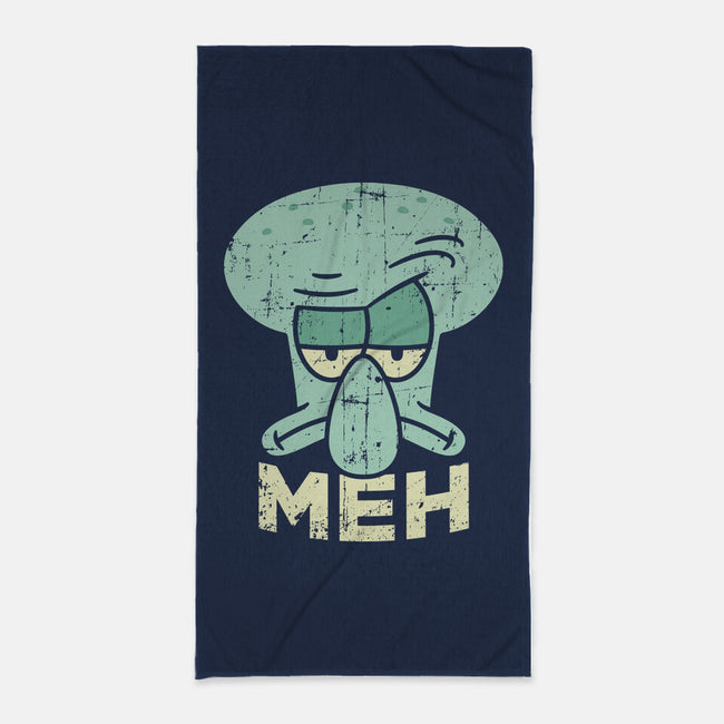 Squid Meh-None-Beach-Towel-Xentee