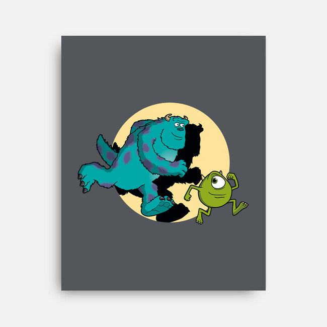 Monsters Adventures-None-Stretched-Canvas-jasesa
