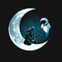 Love Robot Moon-Baby-Basic-Onesie-Vallina84