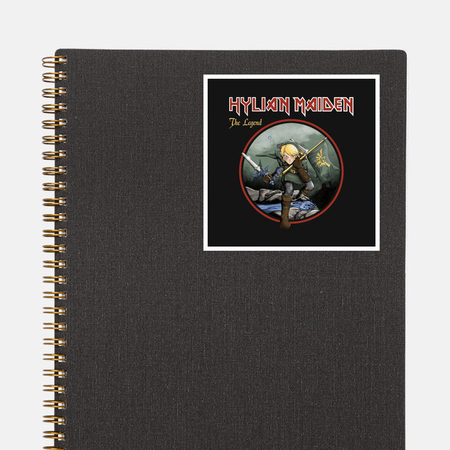 Hylian Maiden-None-Glossy-Sticker-retrodivision