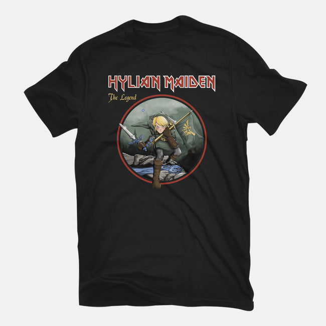 Hylian Maiden-Womens-Basic-Tee-retrodivision