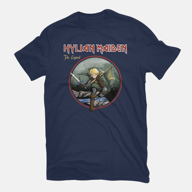 Hylian Maiden-Unisex-Basic-Tee-retrodivision