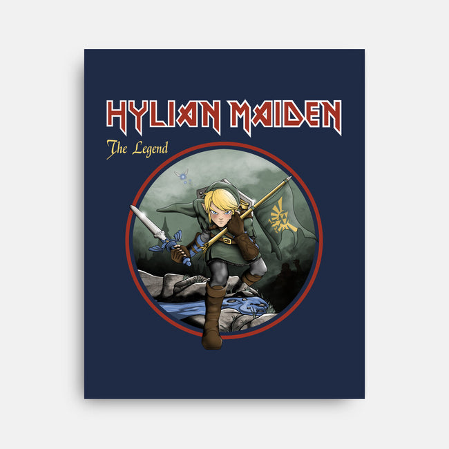 Hylian Maiden-None-Stretched-Canvas-retrodivision
