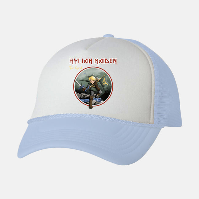 Hylian Maiden-Unisex-Trucker-Hat-retrodivision
