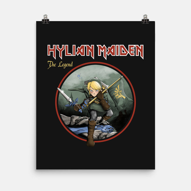Hylian Maiden-None-Matte-Poster-retrodivision