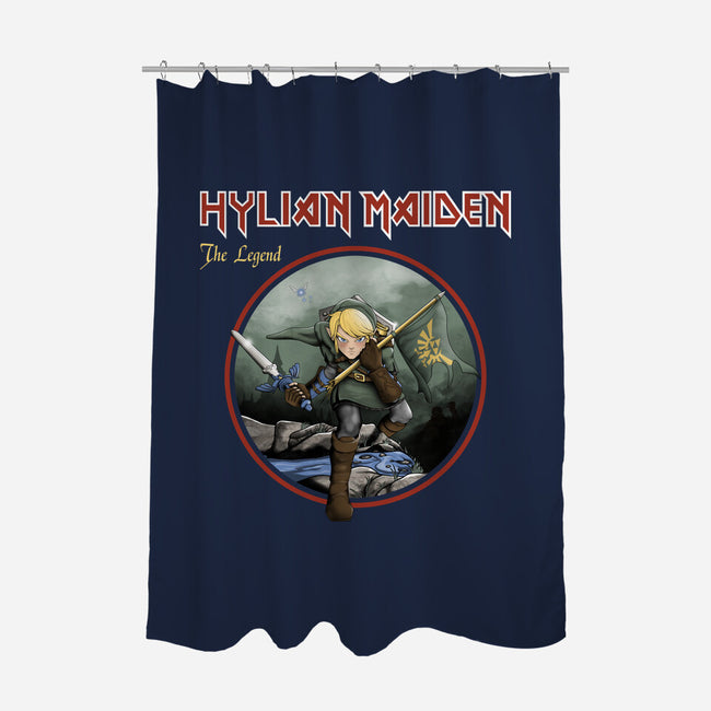Hylian Maiden-None-Polyester-Shower Curtain-retrodivision