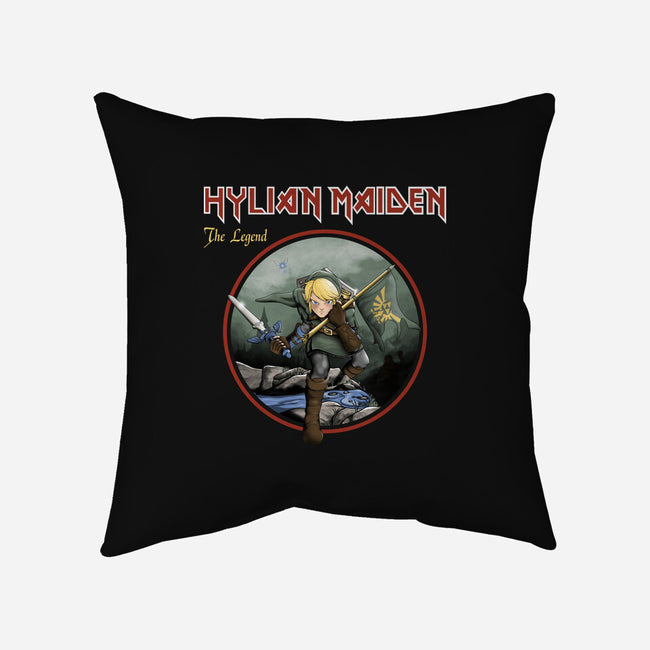 Hylian Maiden-None-Removable Cover w Insert-Throw Pillow-retrodivision