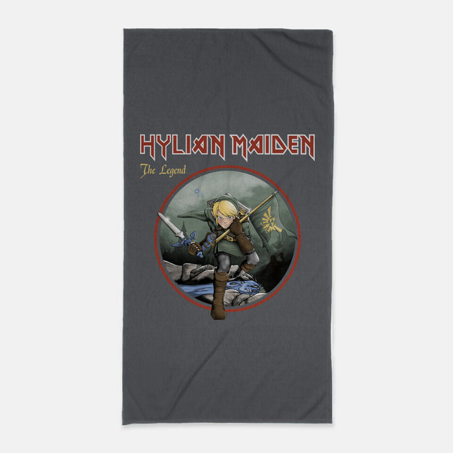 Hylian Maiden-None-Beach-Towel-retrodivision