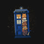 Tardis Cats-None-Stretched-Canvas-tobefonseca