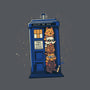 Tardis Cats-None-Removable Cover-Throw Pillow-tobefonseca